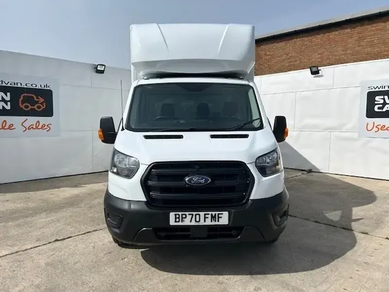 Używany Ford Transit 130 KM (95 kW) 2021 Biały Kabriolet
