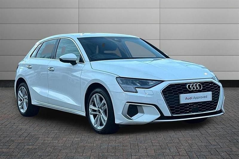 White Used 2023 Audi A3 Sport Hatchback | £18,450 (Good price) - Image 1/3