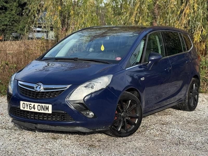 Used Vauxhall Zafira Tourer Elite 165 HP (121 kW) 2014 Blue MPV