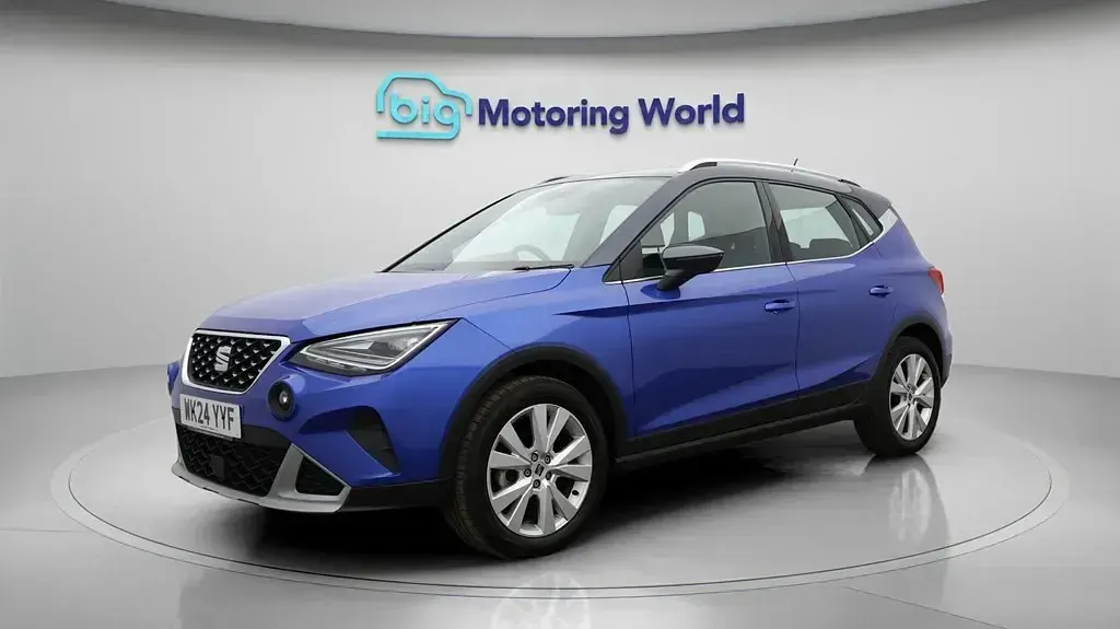 Used Seat Arona Xperience 115 HP (84 kW) 2024 Blue SUV