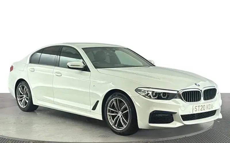 Used BMW 520 M Sport 190 HP (139 kW) 2020 White Sedan