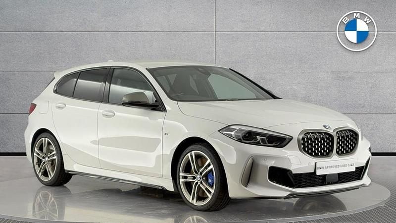 White Used 2024 BMW M135 Shadowline Hatchback | £30,990 (Fair price) - Image 1/4