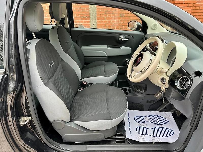 Used Fiat 500 Pop Star 69 HP (50 kW) 2017 Black Hatchback