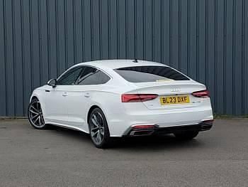Used Audi A5 S-Line 150 HP (110 kW) 2023 White Coupe