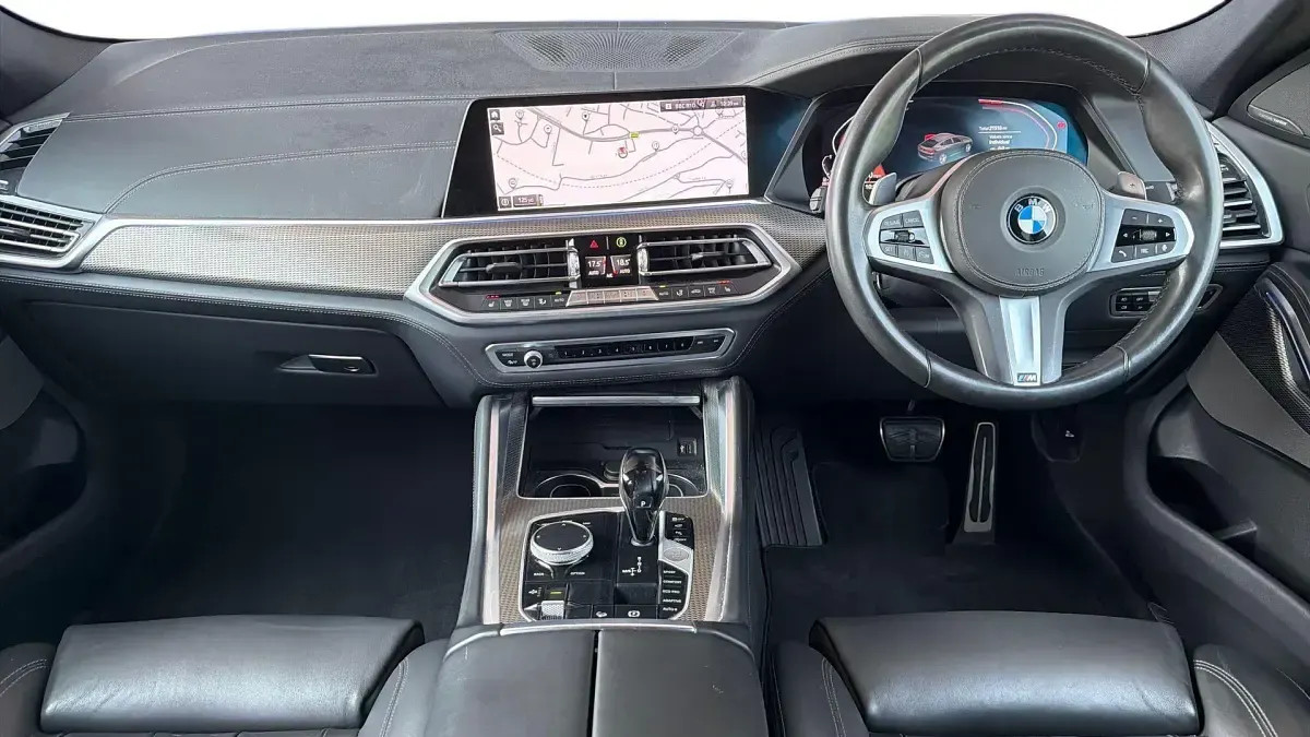 Used BMW X6 M Sport 261 HP (191 kW) 2020 Blue SUV