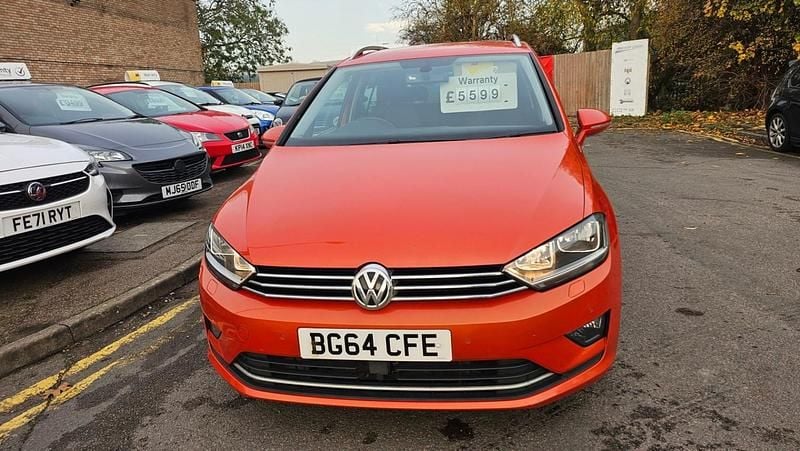Used VW Golf Sportsvan GT 2014 Orange MPV