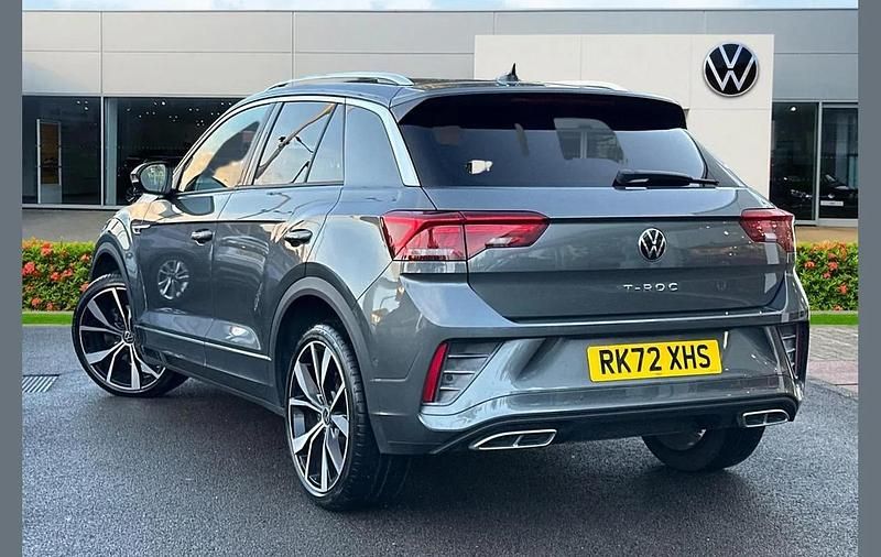 Used VW T-Roc R-line 150 HP (110 kW) 2022 Grey SUV