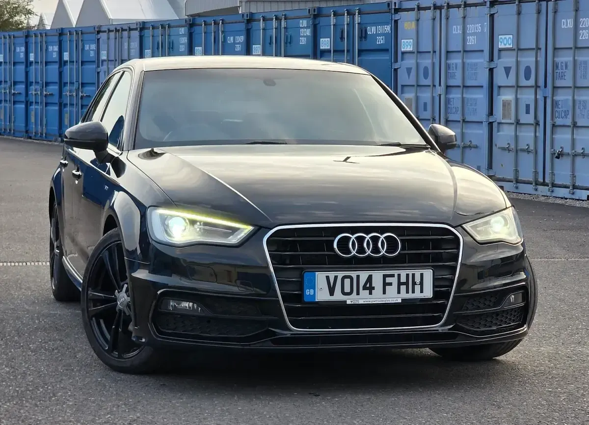 Used Audi A3 S-Line 2014 Black Hatchback