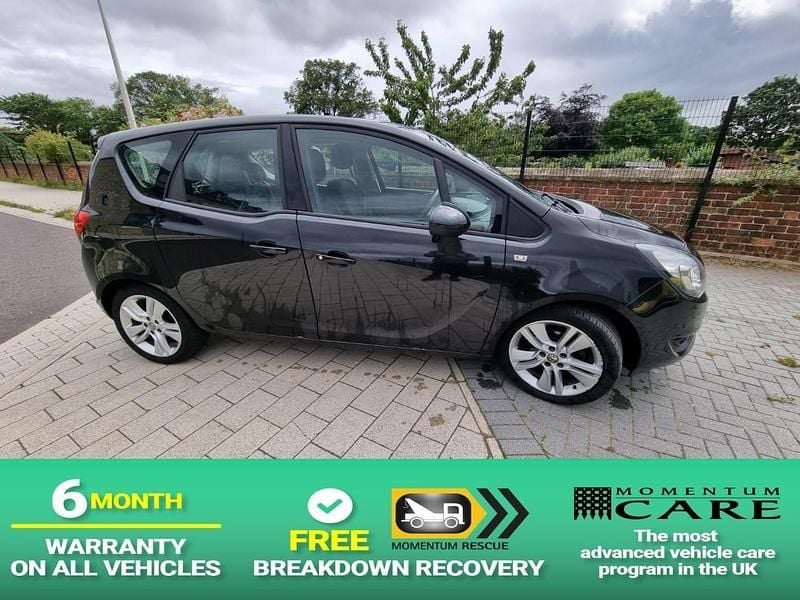 Black Used 2016 Vauxhall Meriva Club MPV | £3,950 (Good price) - Image 1/4
