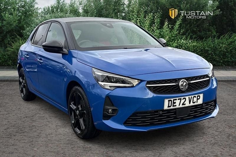 Used Vauxhall Corsa GS Line 130 HP (95 kW) 2022 Blue Hatchback