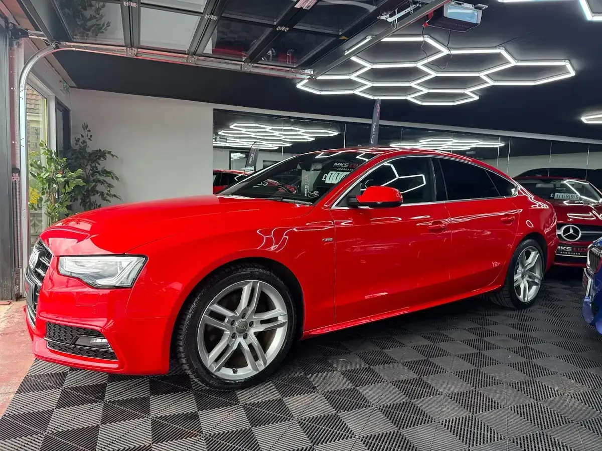 Used Audi A5 S-Line 2016 Red Coupe