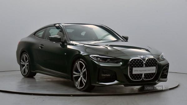 Green Used 2021 BMW 430 M Sport Coupe | £27,995 (Fair price) - Image 1/4