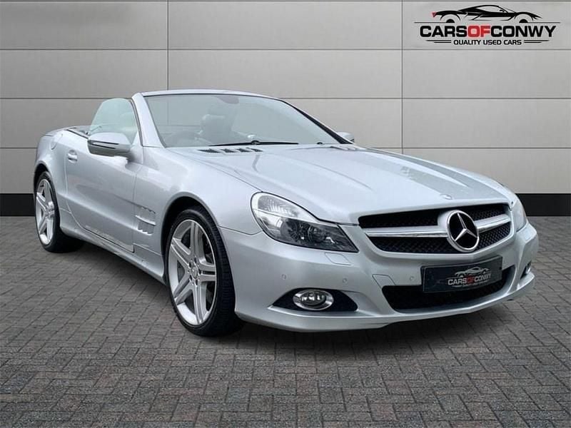 Silver Used 2009 Mercedes SL350 Cabriolet | £11,995 (Fair price) - Image 1/4