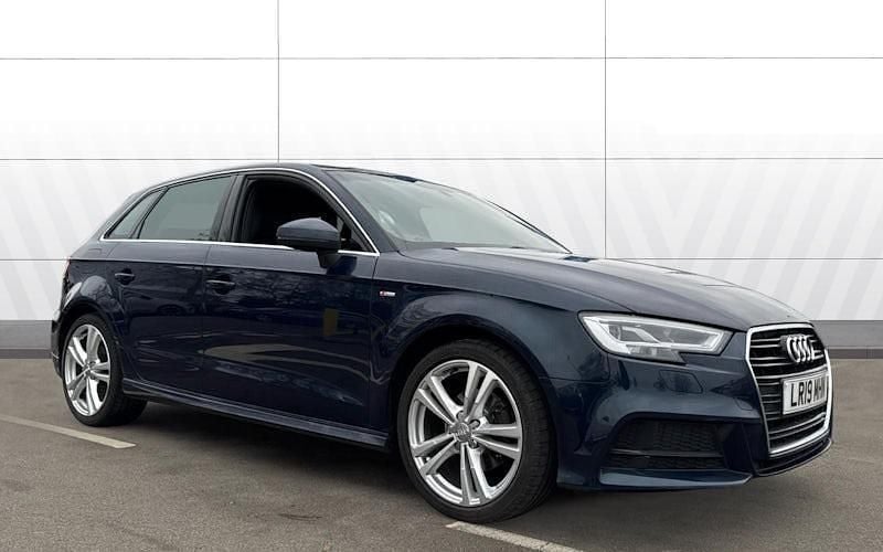 Used 2019 Audi A3 Sportback S-Line Hatchback | £13,410 (Good price) - Image 1/4