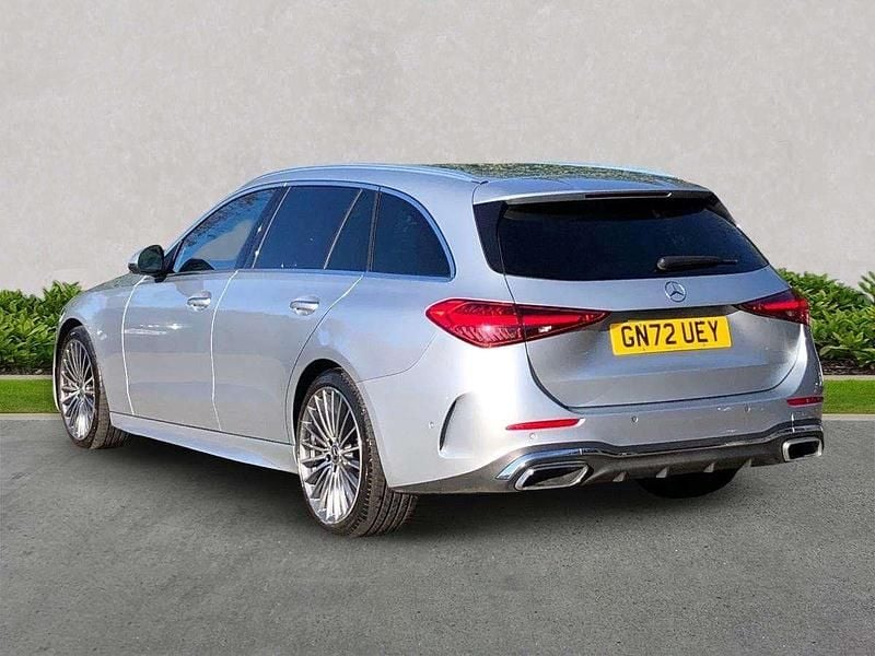 Used Mercedes C220 AMG Line Premium 2022 Silver Estate