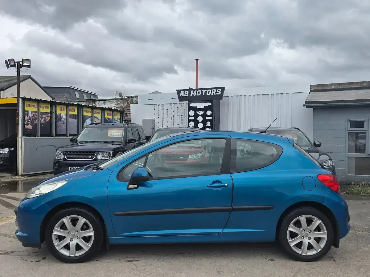 Used Peugeot 207 Sport 90 HP (66 kW) 2007 Blue Hatchback