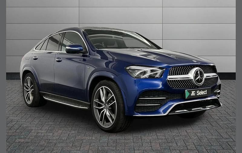 Used Mercedes GLE350 AMG line 315 HP (231 kW) 2021 Blue SUV