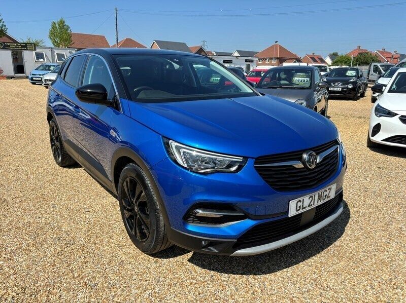 Blue Used 2021 Vauxhall Grandland X SRi SUV | £11,495 (Fair price) - Image 1/4
