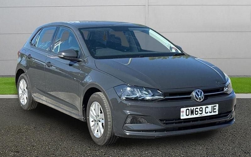 Begagnad VW Polo SE 80 HK (58 kW) 2020 Grå Halvkombi
