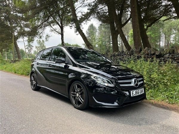 Black Used 2016 Mercedes B200 AMG line MPV | £9,489 (Fair price) - Image 1/4