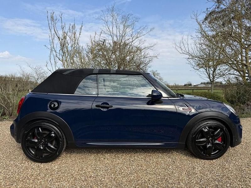 Used Mini John Cooper Works Cabriolet 2017 Blue Cabriolet