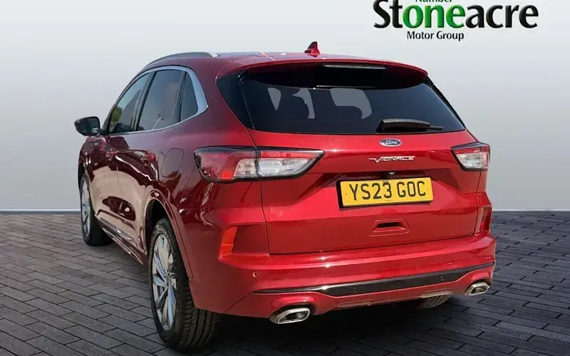 Used Ford Kuga Vignale 150 HP (110 kW) 2023 Red SUV