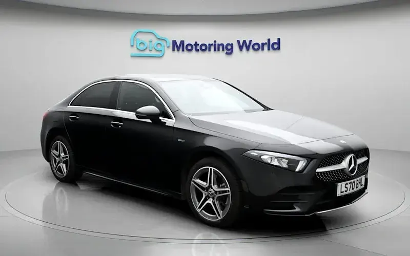 Used Mercedes A250 AMG line 259 HP (190 kW) 2020 Black Sedan