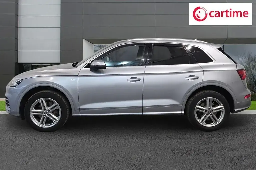 Begagnad Audi Q5 S-Line 190 HK (139 kW) 2019 Silver SUV