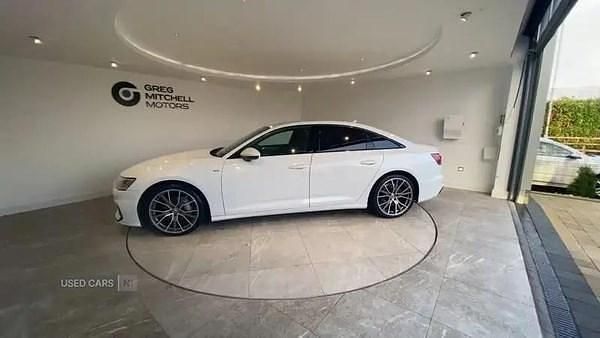 Used Audi A6 S-Line 204 HP (150 kW) 2023 White Sedan