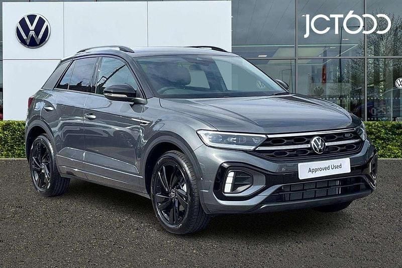 Grey New 2025 VW T-Roc Black Edition SUV | £33,484 (Fair price) - Image 1/4