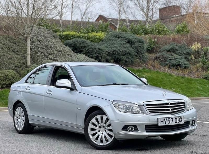 Silver Used 2007 Mercedes C350 Elegance Sedan | £4,395 (Fair price) - Image 1/4