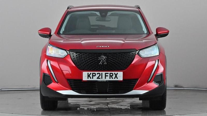 Red Used 2021 Peugeot 2008 Allure SUV | £11,699 (Fair price) - Image 1/4