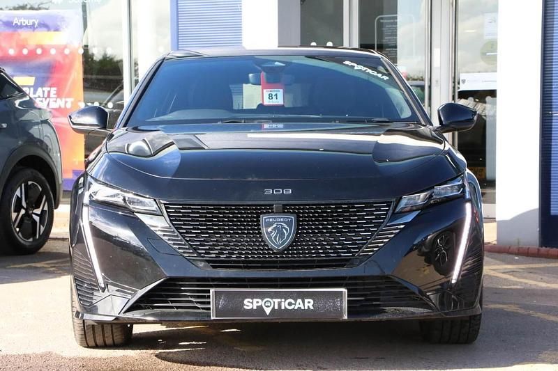 Black Used 2023 Peugeot 308 GT Hatchback | £17,999 (Good price) - Image 1/3