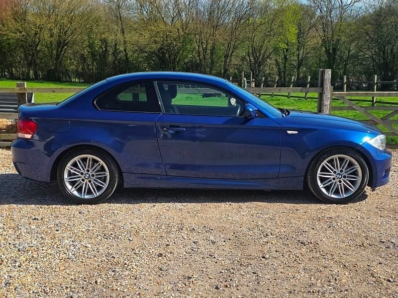 Begagnad BMW 120 Coupé M Sport 2012 Blå Sportkupé