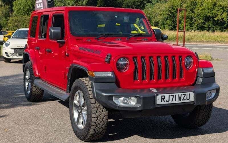 Used 2023 Jeep Wrangler Sahara SUV | £39,877 (Fair price) - Image 1/4
