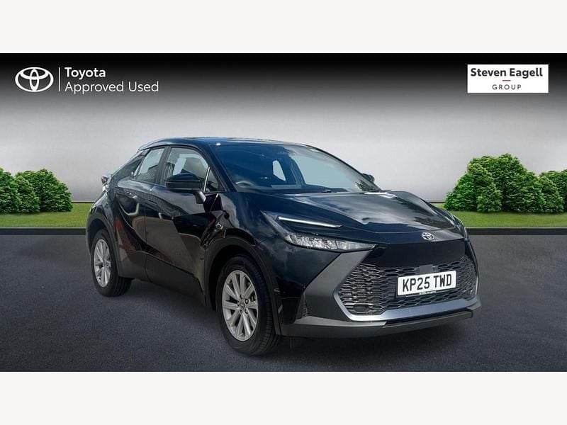 Black Used 2025 Toyota C-HR SUV | £26,634 (Expensive) - Image 1/3