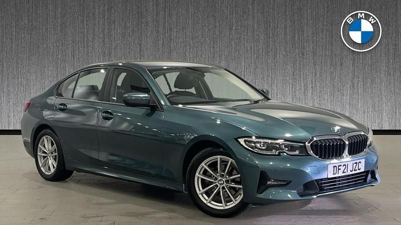 Used BMW 318 Sport Line 148 HP (108 kW) 2021 Blue Sedan