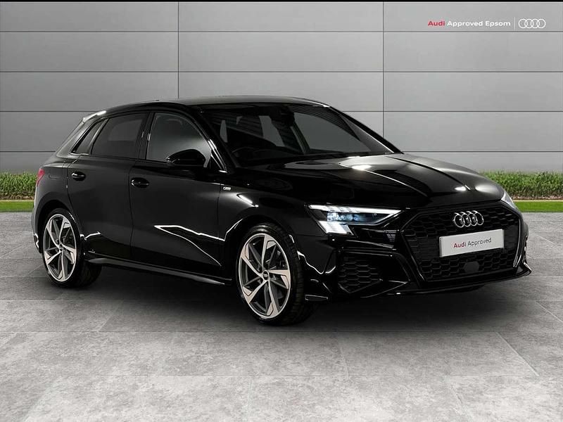 Black Used 2023 Audi A3 Black Edition Hatchback | £28,240 (Expensive) - Image 1/4