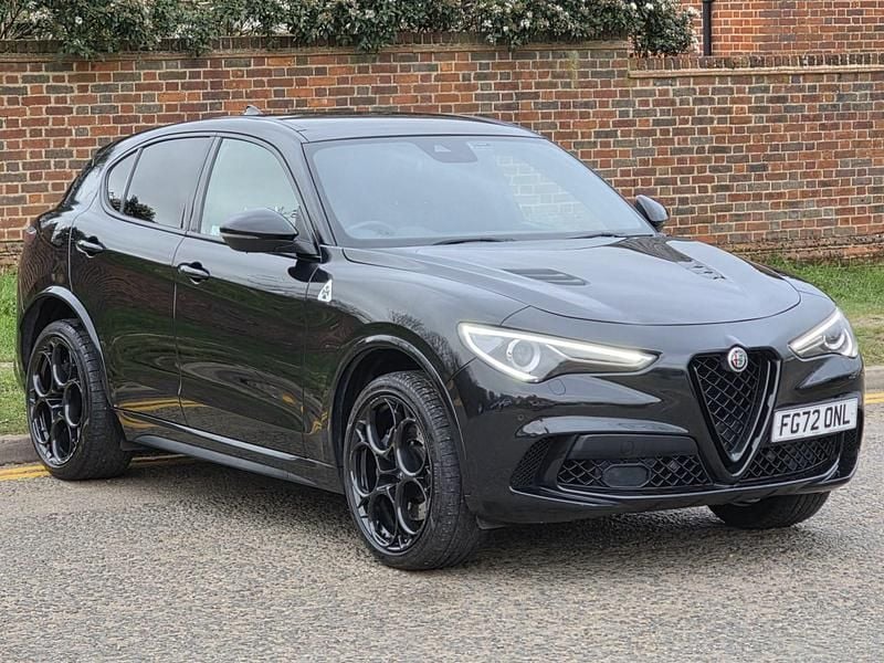 Used Alfa Romeo Stelvio Quadrifoglio 503 HP (369 kW) 2022 Black SUV