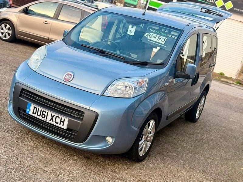 Used Fiat Qubo Life 95 HP (69 kW) 2012 Blue MPV