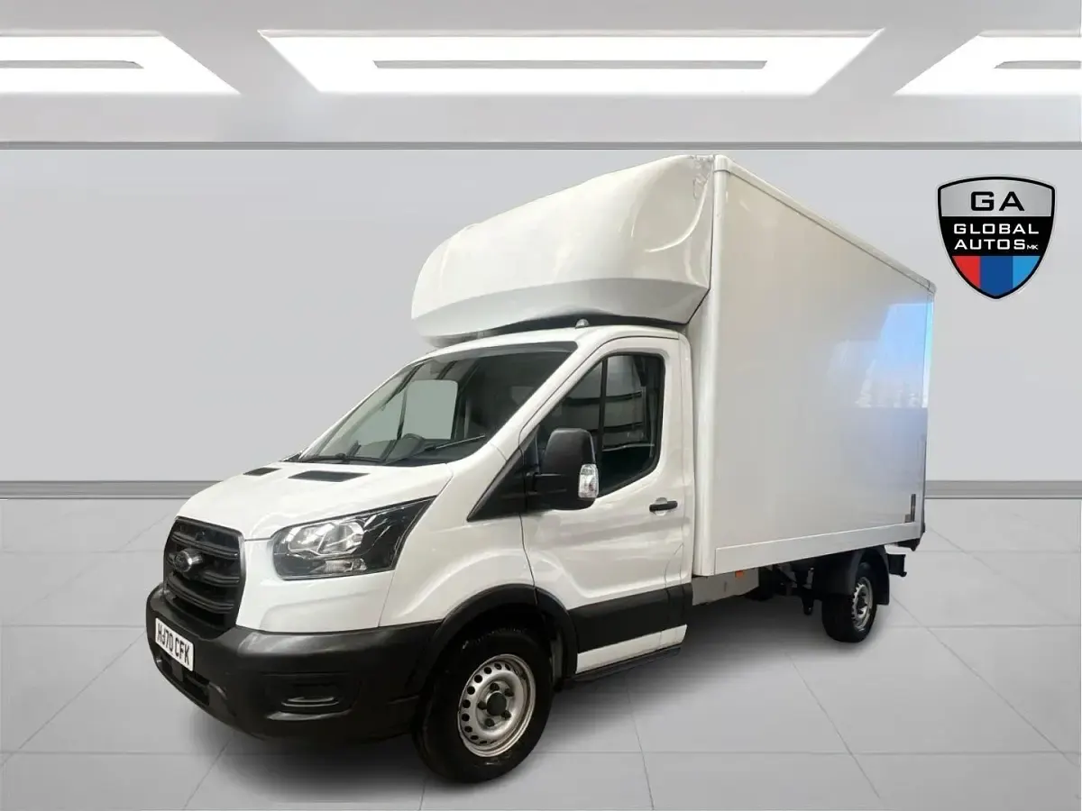Used Ford Transit S 130 HP (95 kW) 2020 White Cabriolet