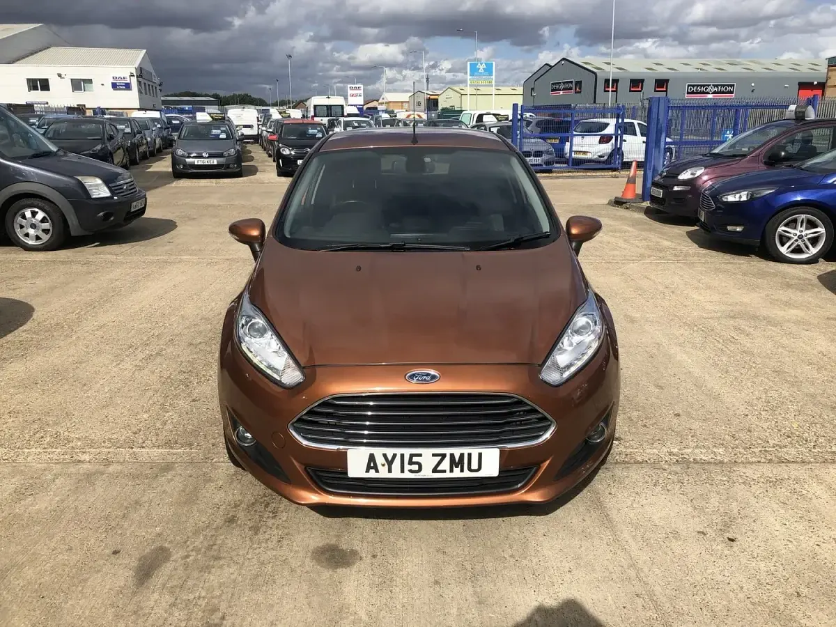Used Ford Fiesta Titanium 2015 Bronze Hatchback