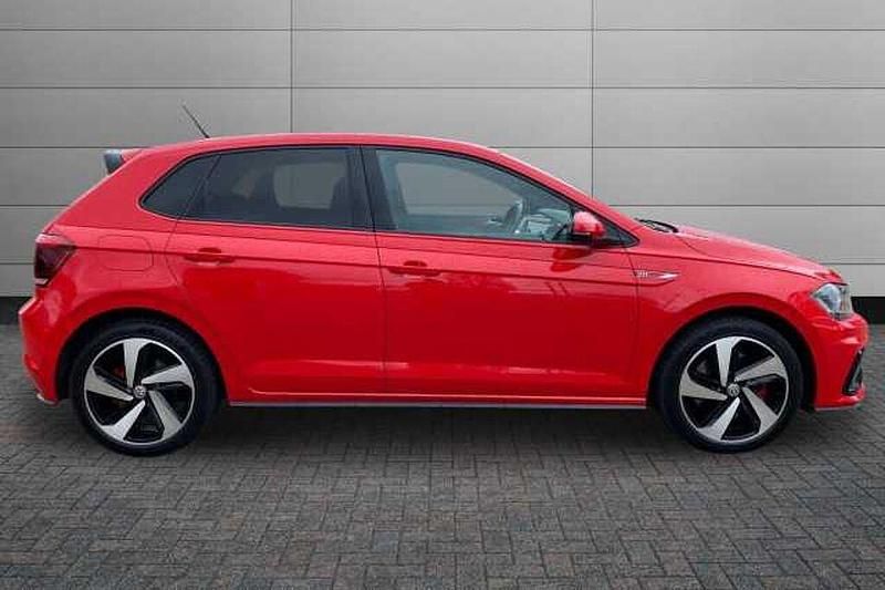 Used VW Polo GTI 200 HP (147 kW) 2020 Red Hatchback