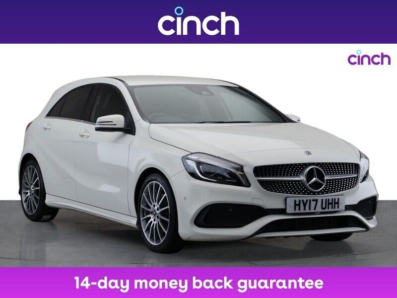 White Used 2017 Mercedes A200 AMG Line Premium Hatchback | £14,499 (Fair price) - Image 1/3