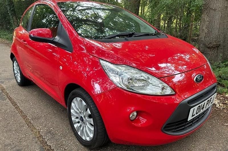Red Used 2014 Ford Ka Zetec Hatchback | £4,295 (Fair price) - Image 1/1