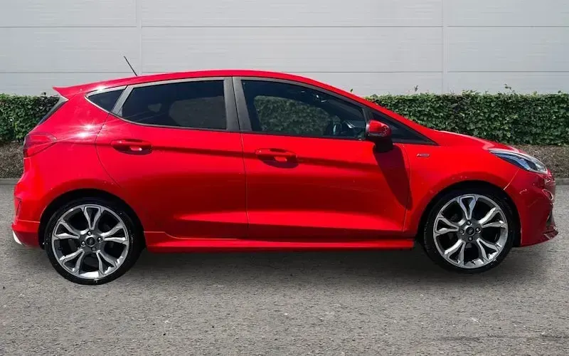 Used Ford Fiesta ST-Line 125 HP (91 kW) 2019 Red Hatchback