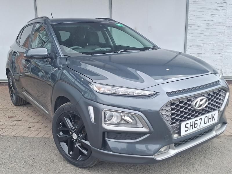 Used Hyundai Kona Premium 120 HP (88 kW) 2017 Grey SUV