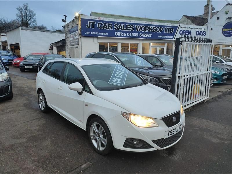 White Used 2012 Seat Ibiza ST Copa Estate | £2,750 (Fair price) - Image 1/4