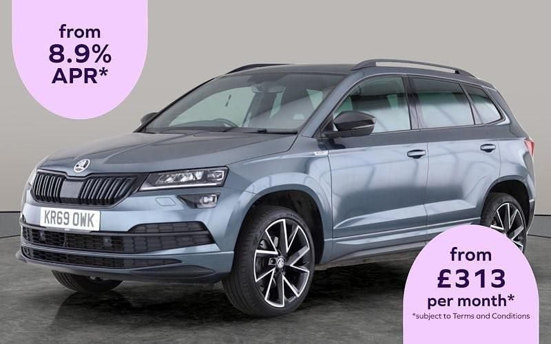 Used 2021 Skoda Karoq SportLine SUV | £20,808 (Good price) - Image 1/3