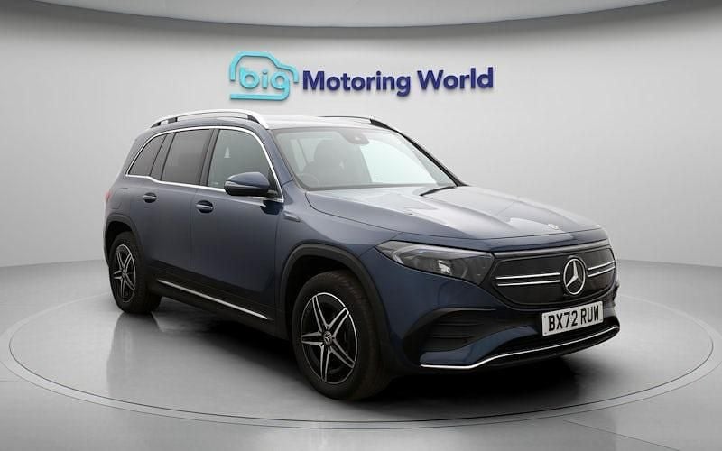 Used Mercedes EQB350 AMG line 214 kW (292 HP) 2023 Blue SUV